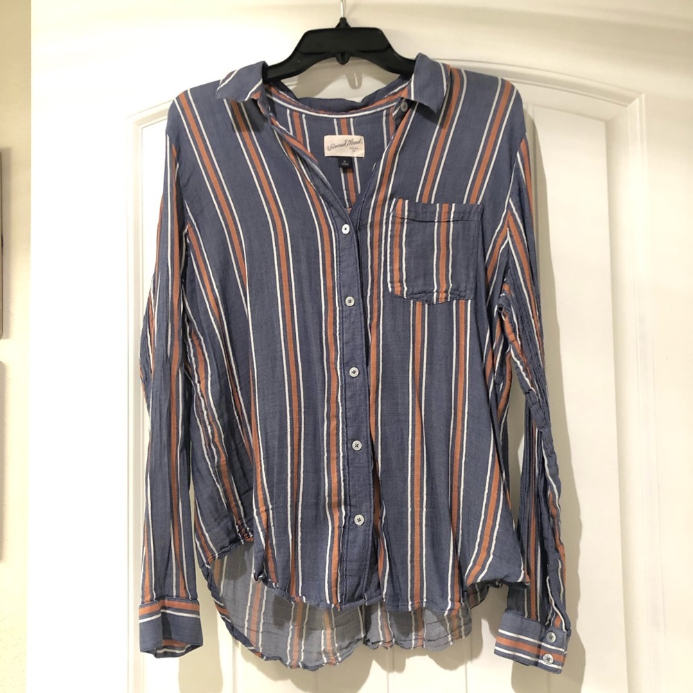 Striped Button Down